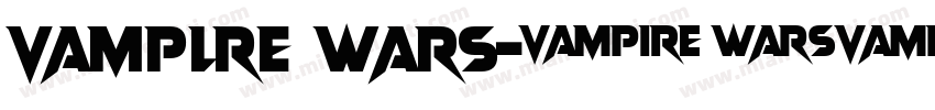 vamplre wars字体转换